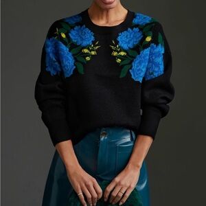 Maeve floral sweater (xxs)
